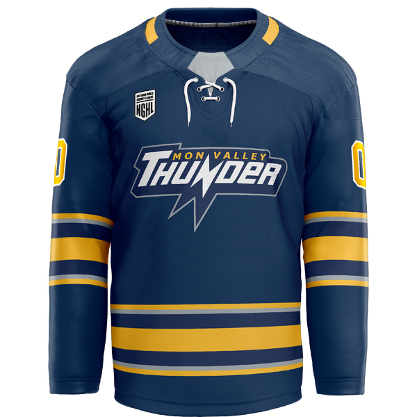 Mon Valley Thunder Girls 19U Adult Player Hybrid Jersey