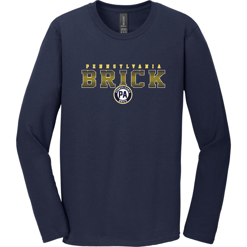 PA Brick Softstyle Long Sleeve T-Shirt