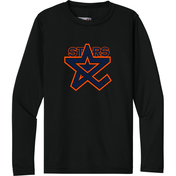 NY Stars Youth Cooling Performance Long Sleeve Tee
