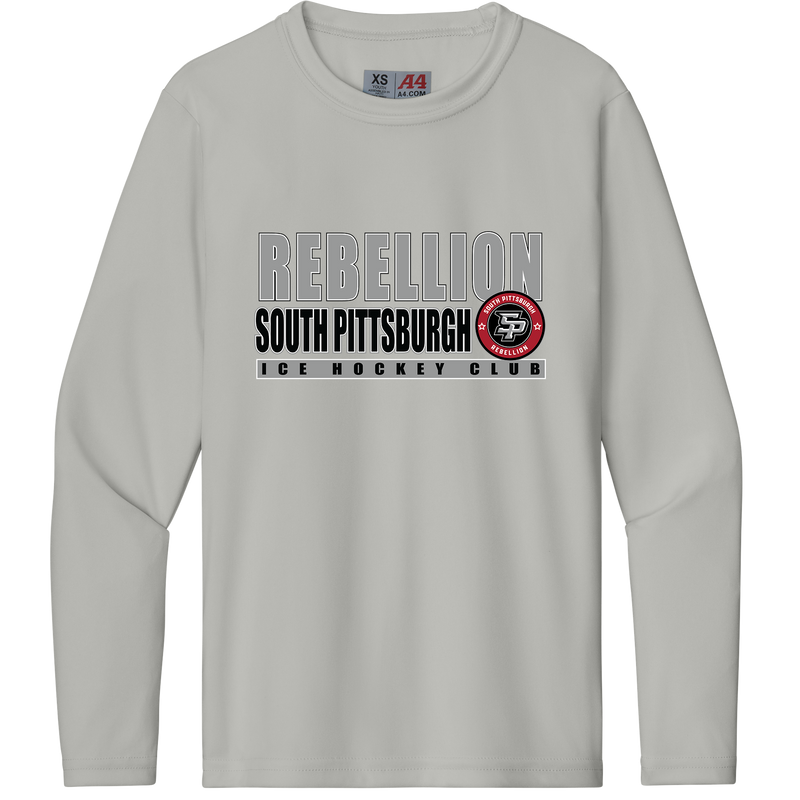 South Pittsburgh Rebellion Youth Cooling Performance Long Sleeve Tee