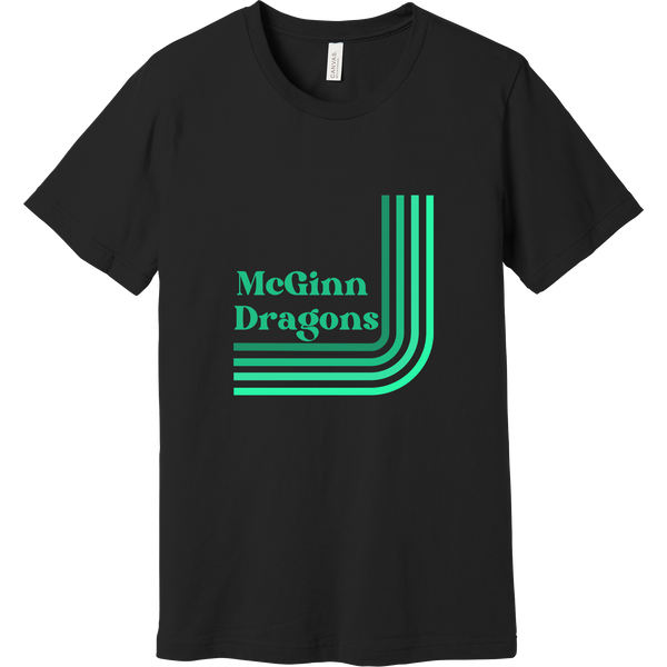 McGinn Elementary Unisex 'Vintage' Jersey Short Sleeve Tee