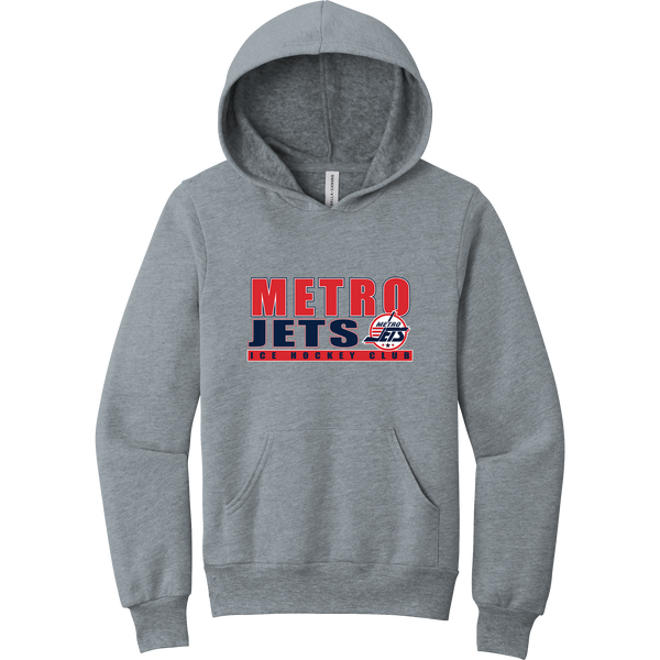 Metro Jets Youth Sponge Fleece Pullover Hoodie