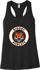 Biggby Bobcats Womens Jersey Racerback Tank