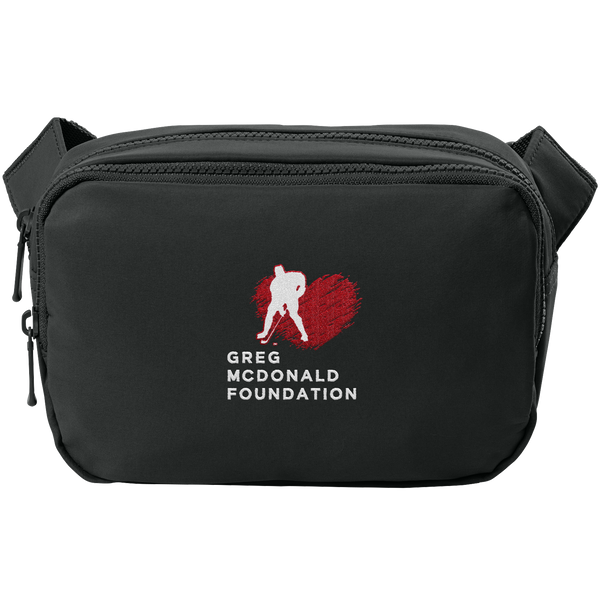 Greg McDonald Foundation Matte Dual-Compartment Crossbody
