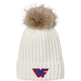 Mid-Fairfield Faux Fur Pom Beanie