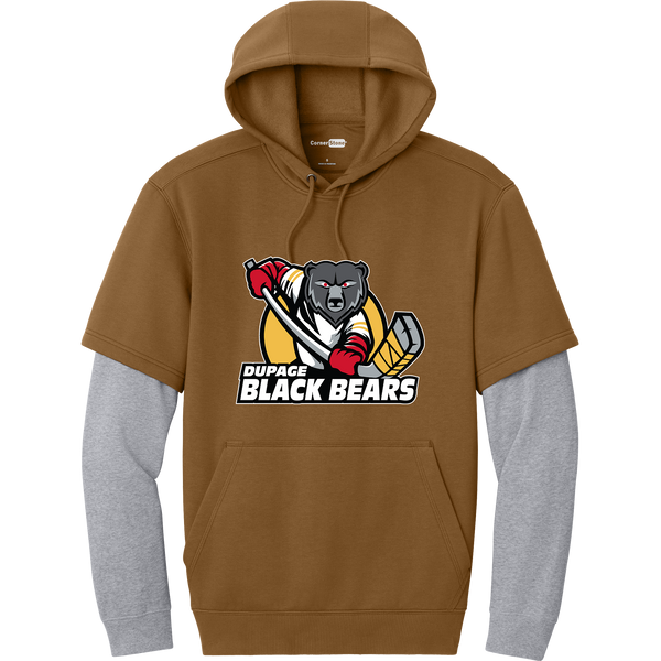 Dupage Black Bears Tough Fleece Layered Hoodie