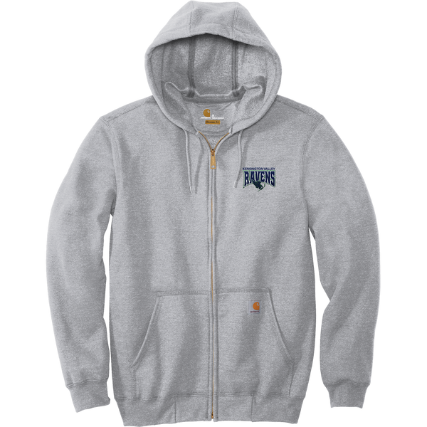 Kensington Valley Ravens Carhartt Midweight Hooded Zip-Front Sweatshirt