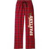 Seacoast Spartans (Ice Hockey) Women's Flannel Plaid Pant
