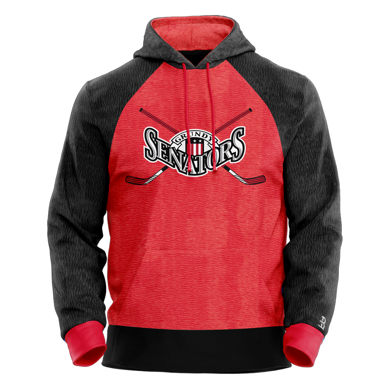 Grundy Senators Adult Sublimated Hoodie