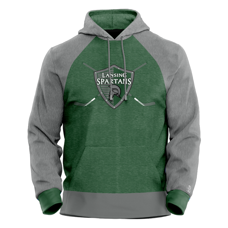 Lansing Spartans Adult Sublimated Hoodie