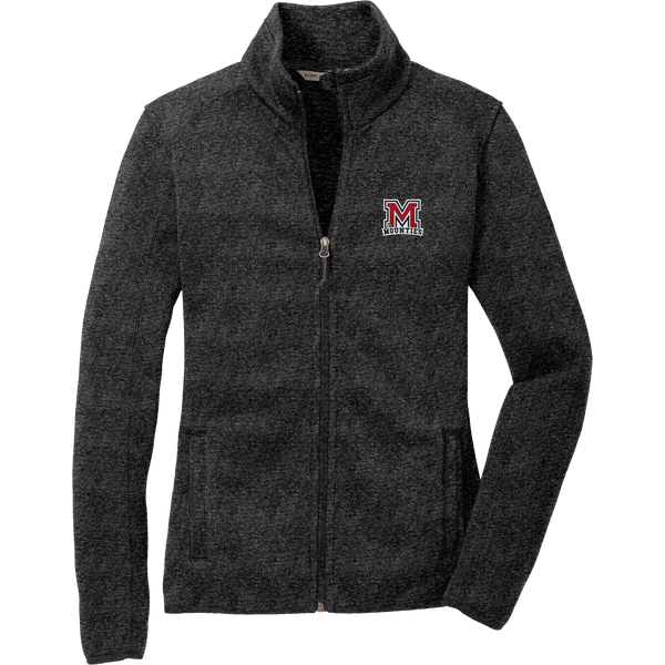 Jr. Mounties Ladies Sweater Fleece Jacket