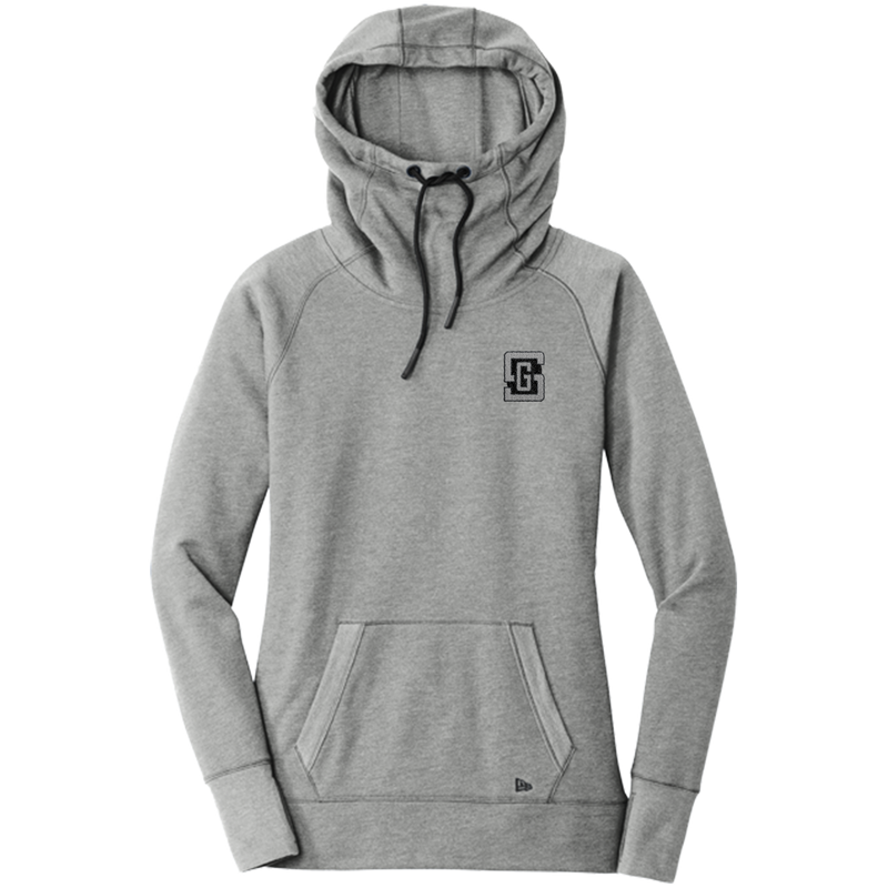Gregory Schaefer New Era Ladies Tri-Blend Fleece Pullover Hoodie
