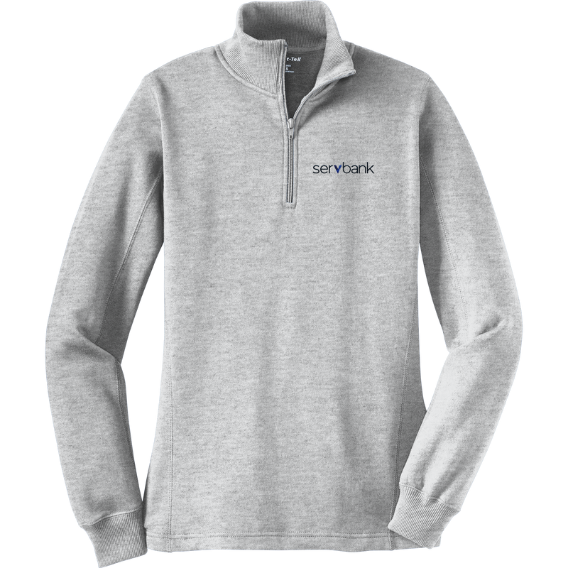 Servbank Ladies 1/4-Zip Sweatshirt