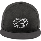 Jr. Herd New Era Shadow Heather Striped Flat Bill Snapback Cap