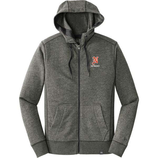 Midd North Hockey New Era French Terry Full-Zip Hoodie