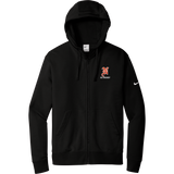 Midd North Hockey Nike Club Fleece Sleeve Swoosh Full-Zip Hoodie