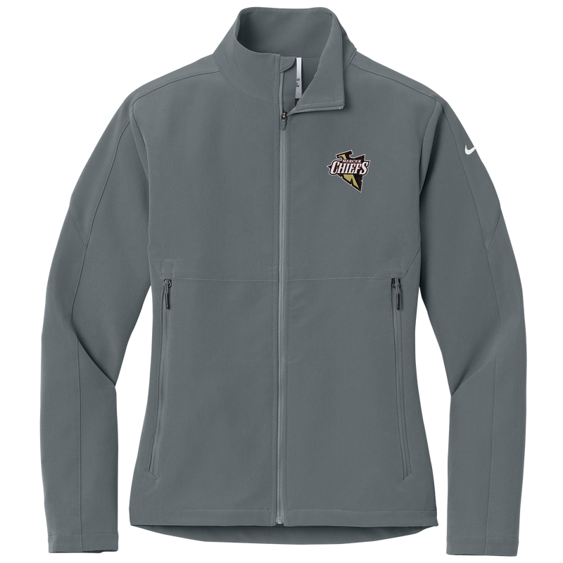 Mercer Chiefs Nike Women's Full-Zip Soft Shell Jacket