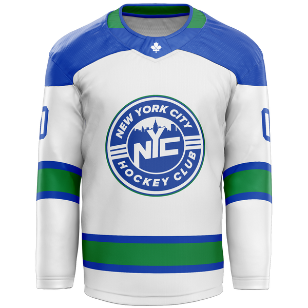 NYC Hockey Club Youth Goalie Cut and Sew Jersey