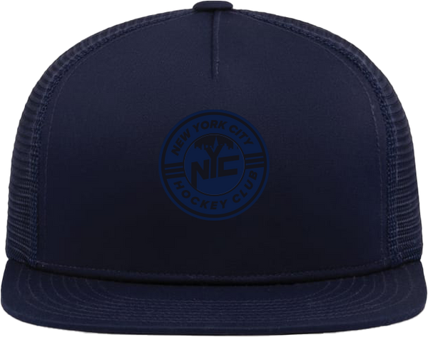 NYC Hockey Club 5-Panel Trucker Snapback Cap