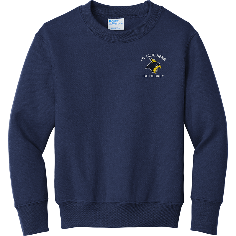 Delaware Jr. Blue Hens Youth Core Fleece Crewneck Sweatshirt
