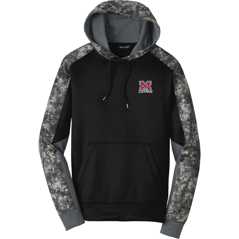 Jr. Mounties Sport-Wick Mineral Freeze Fleece Colorblock Hooded Pullover
