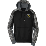 Delaware Jr. Blue Hens Sport-Wick Mineral Freeze Fleece Colorblock Hooded Pullover