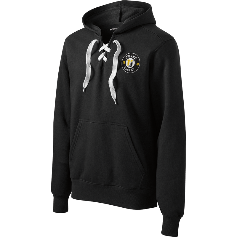 Upland Hockey Lace Up Pullover Hooded Sweatshirt