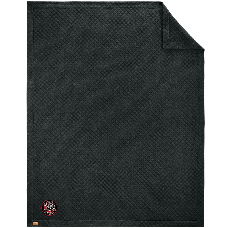 Palmyra Black Knights TravisMathew Diamond Quilt Blanket