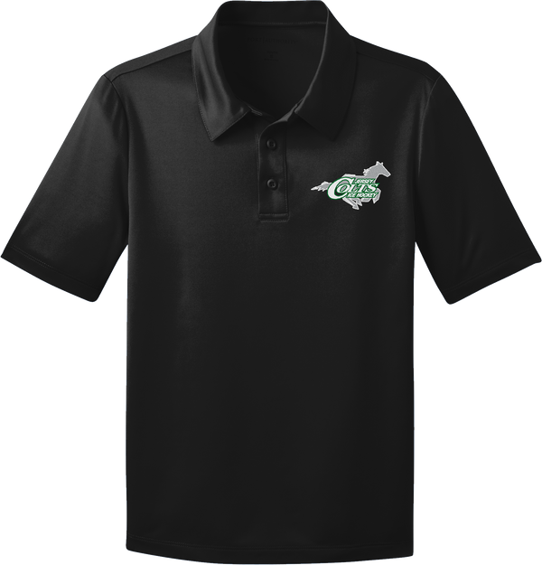 NJ Colts Youth Silk Touch Performance Polo