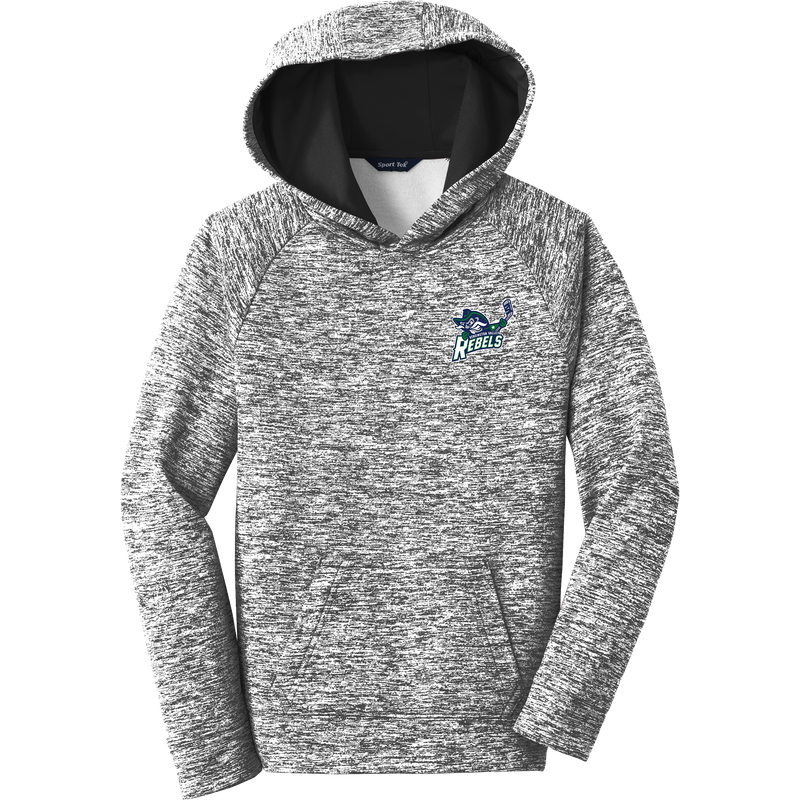 Kensington Valley Rebels Youth PosiCharge Electric Heather Fleece Hooded Pullover