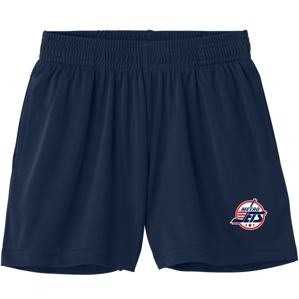 Metro Jets Youth PosiCharge Competitor 5 Inch Pocketed Short